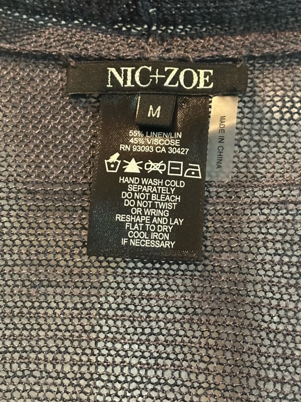 NIC+ZOE lightweight open